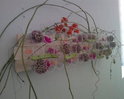 Trabajos experimentales en arte floral