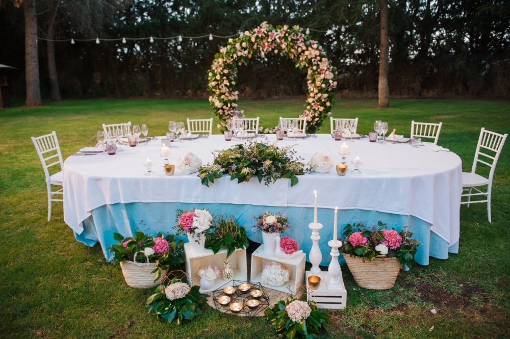 Las flores son tendencia en las bodas actuales