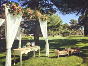 Las bodas al aire libre están de moda